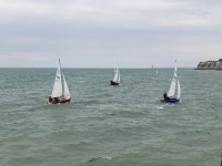 SigneTs racing on the sea in the Broadstairs Open Meeting, Kent, 2022