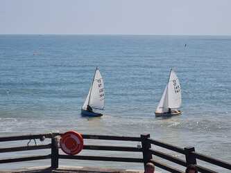 2025 SigneTs sailing at the Broadstairs Open Meeting